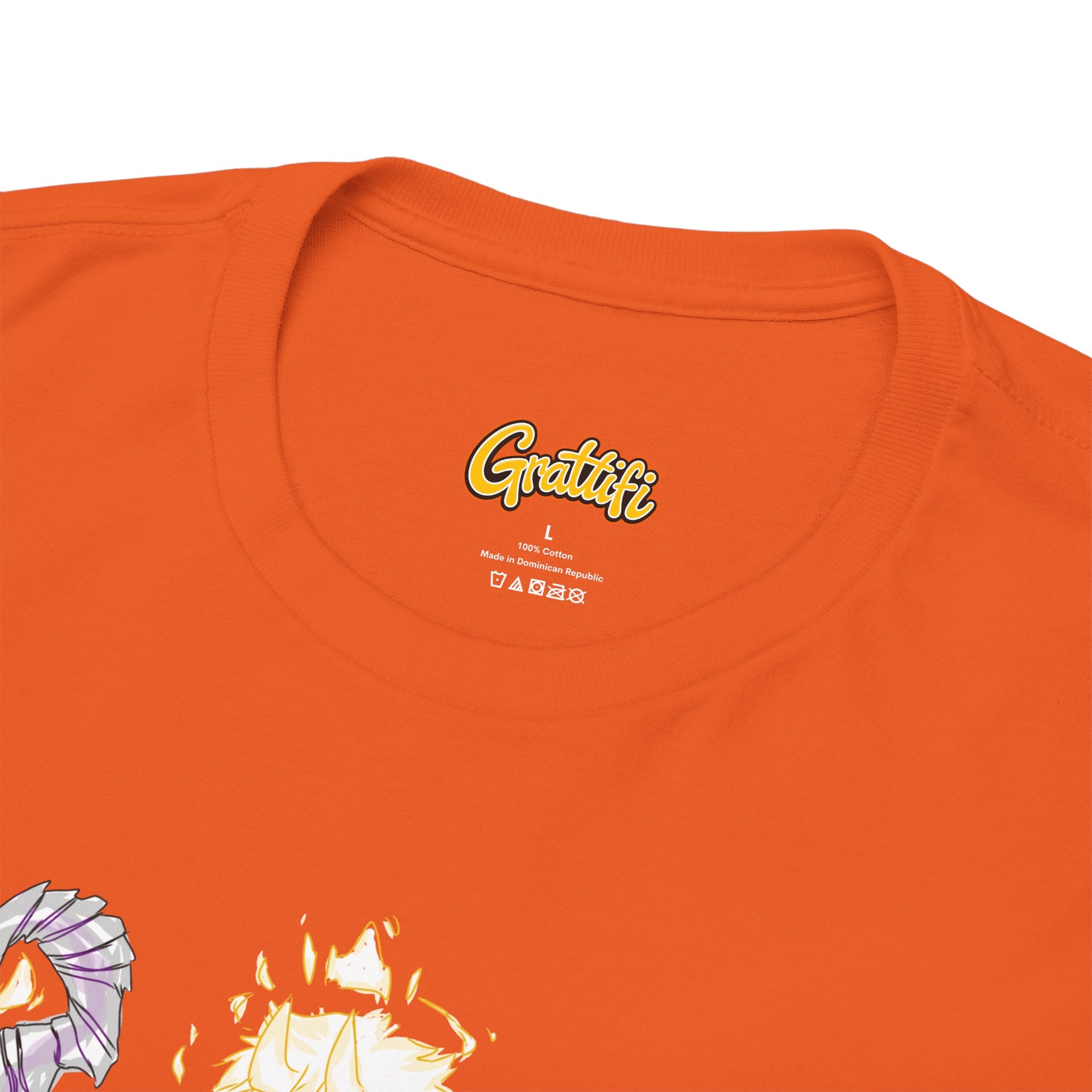 Flameborne Sorcerer Graphic Tee — Fantasy Mage Fire Sorcerer Shirt