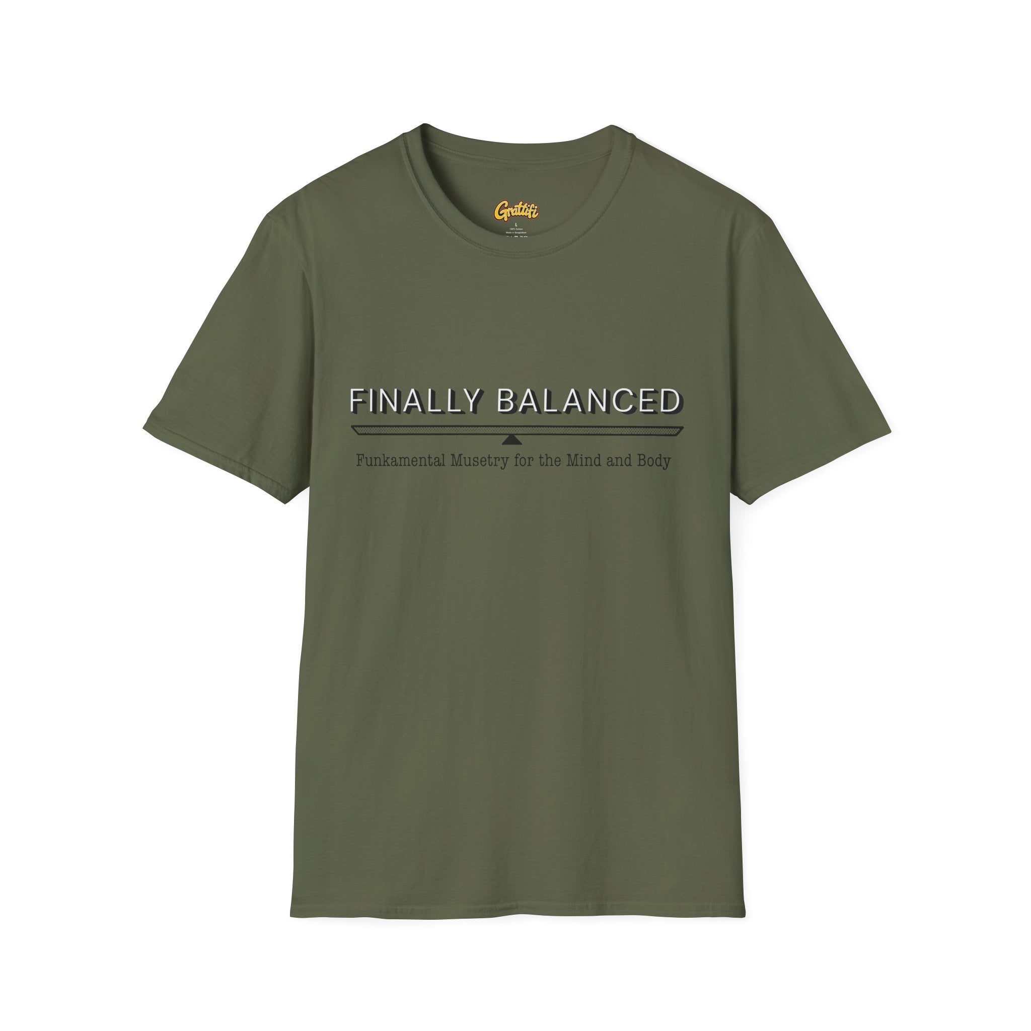 Finally Balanced T-Shirt — Mind & Body Wellness Graphic Tee