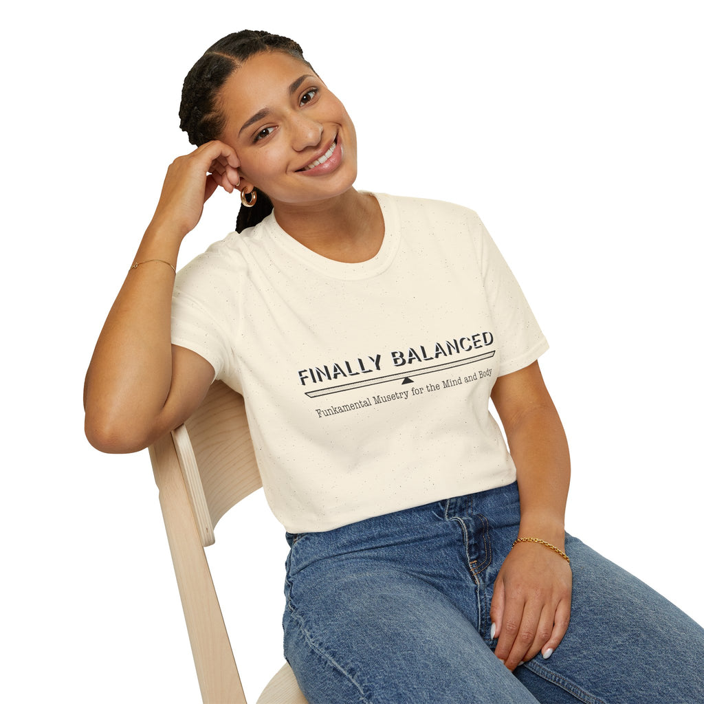 Finally Balanced T-Shirt — Mind & Body Wellness Graphic Tee