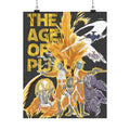 'The Age of Pijal' Retro Sci‑Fi | Matte Poster