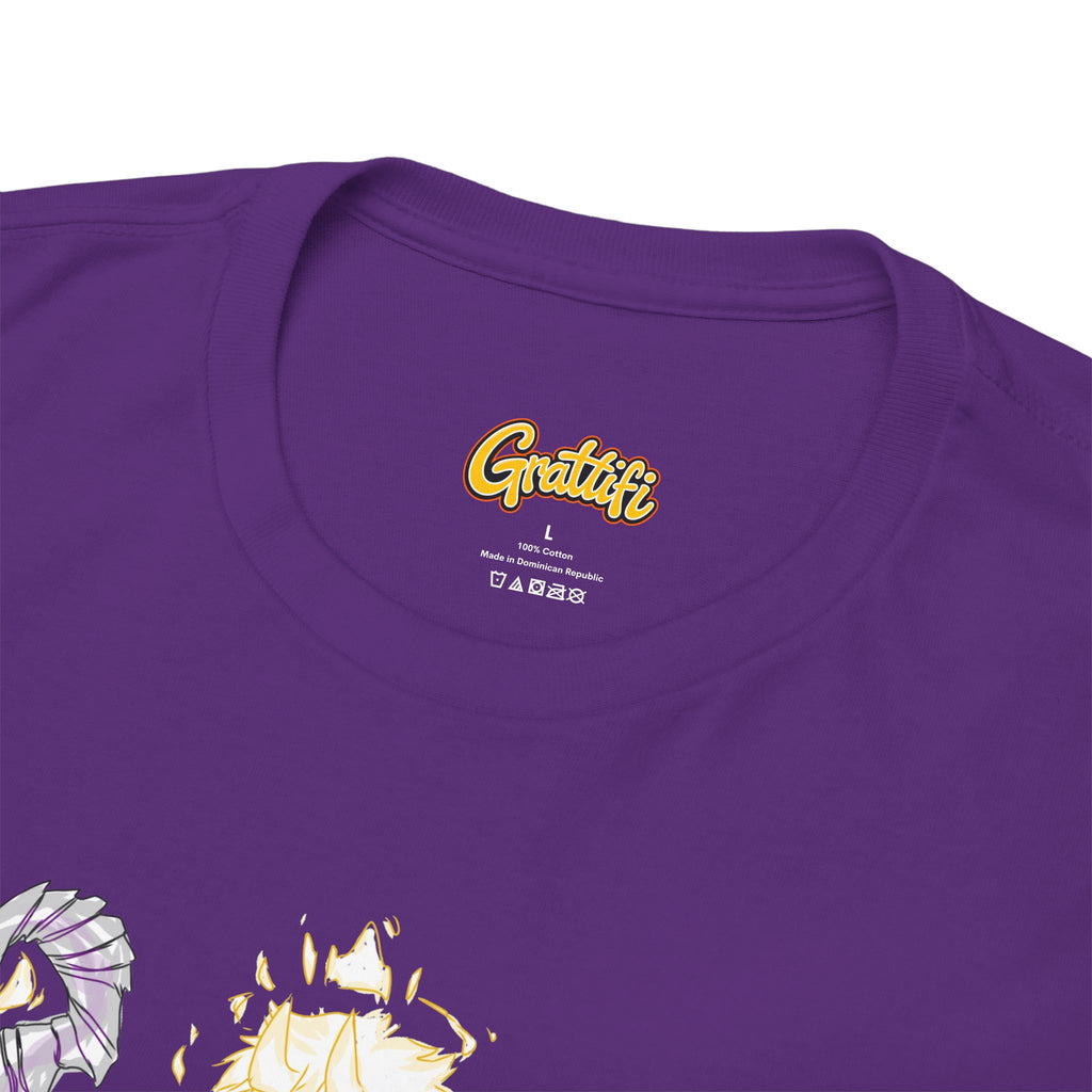 Flameborne Sorcerer Graphic Tee — Fantasy Mage Fire Sorcerer Shirt