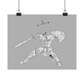 Mechanical Knight | Matte Poster