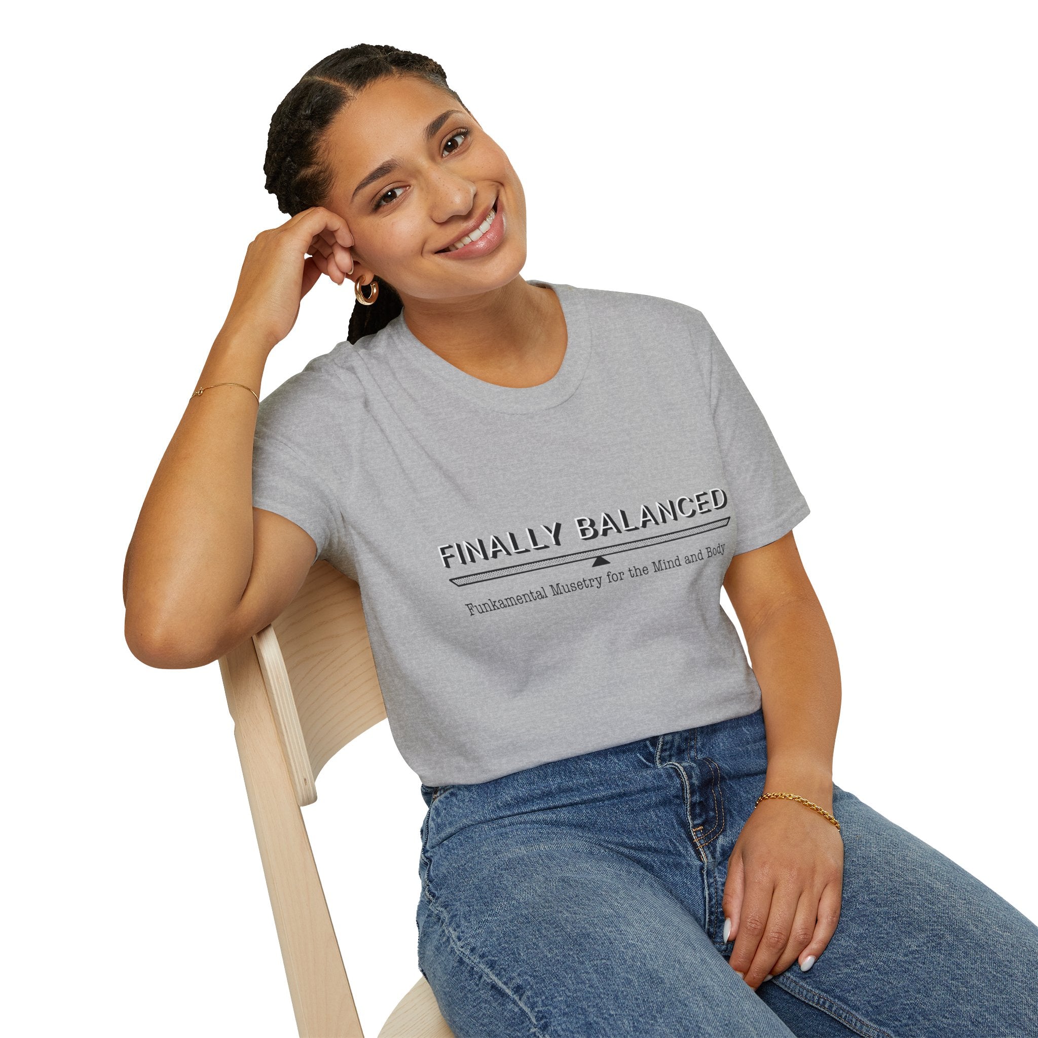 Finally Balanced T-Shirt — Mind & Body Wellness Graphic Tee