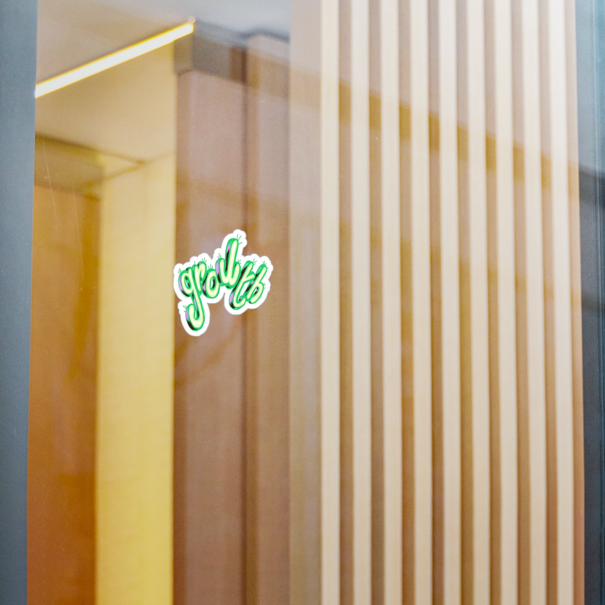 Grow Up Graffiti Kiss-Cut Vinyl Sticker