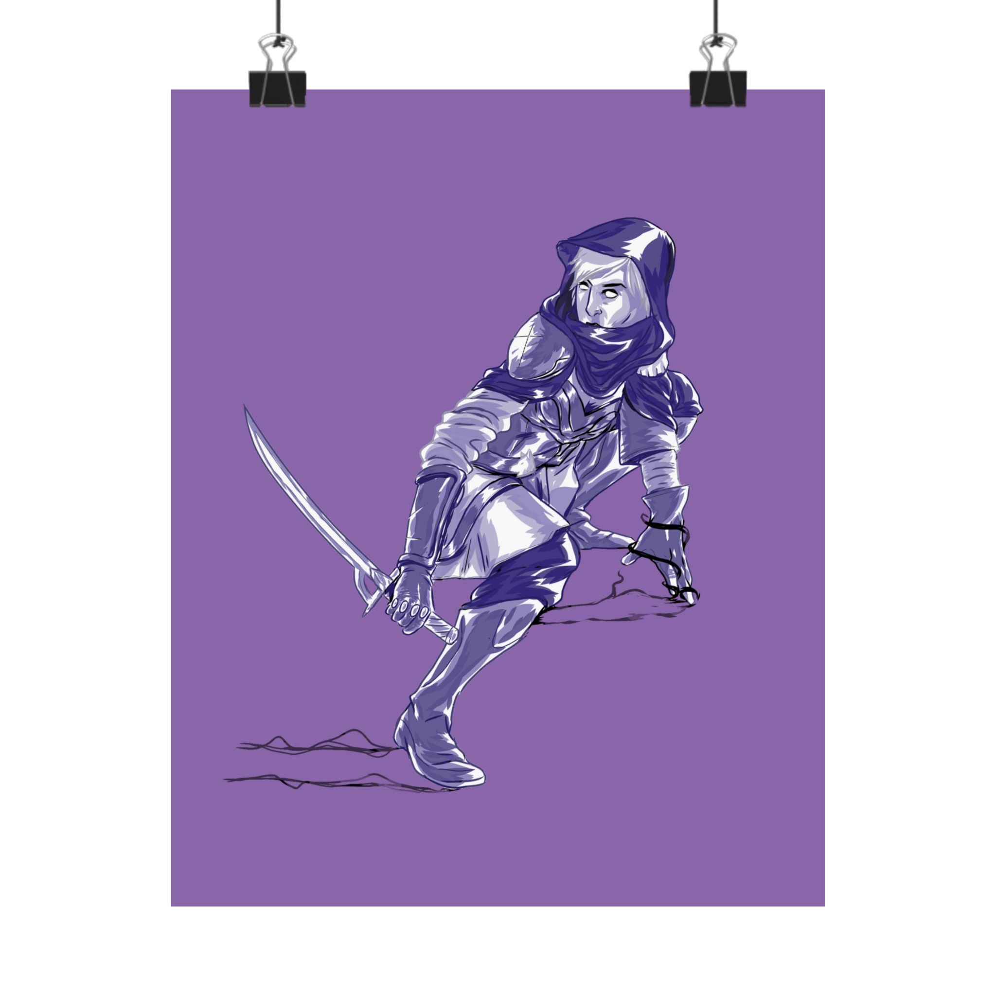 Shadow Assassin | Matte Poster