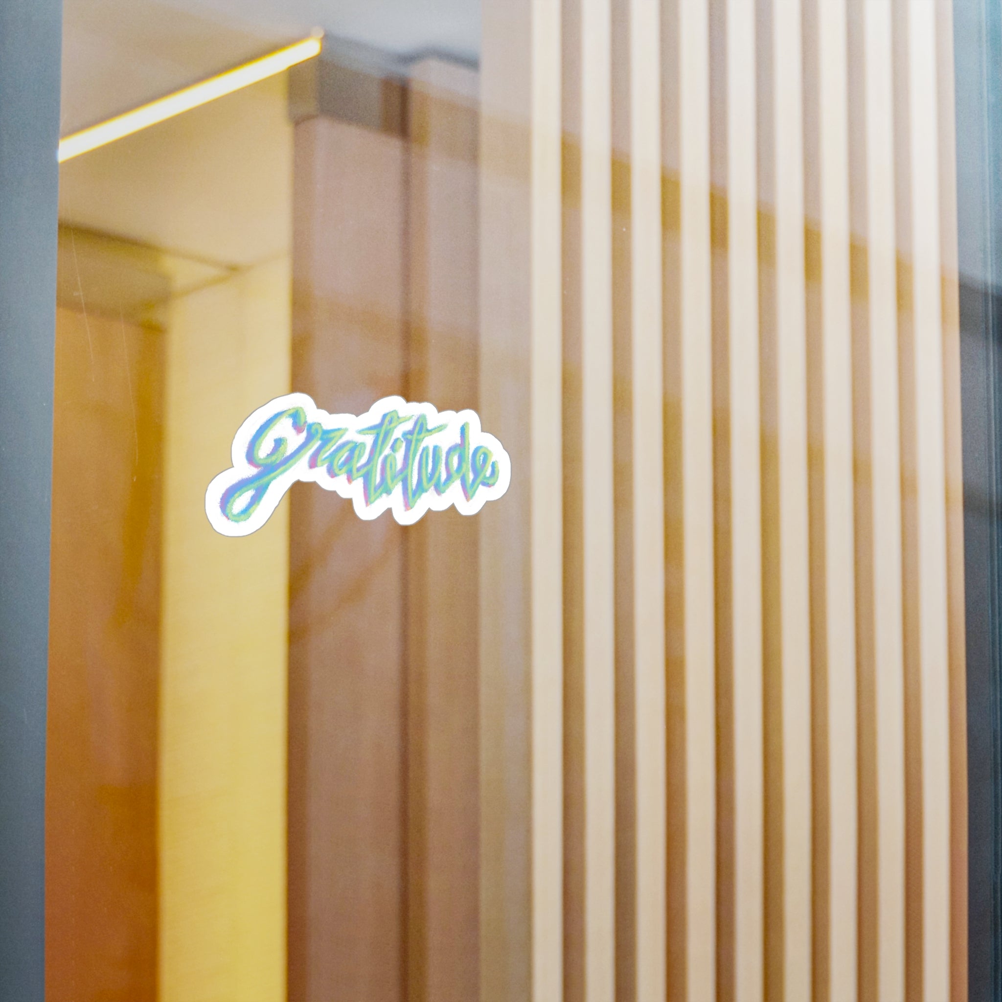 Gratitude Kiss-Cut Vinyl Decals