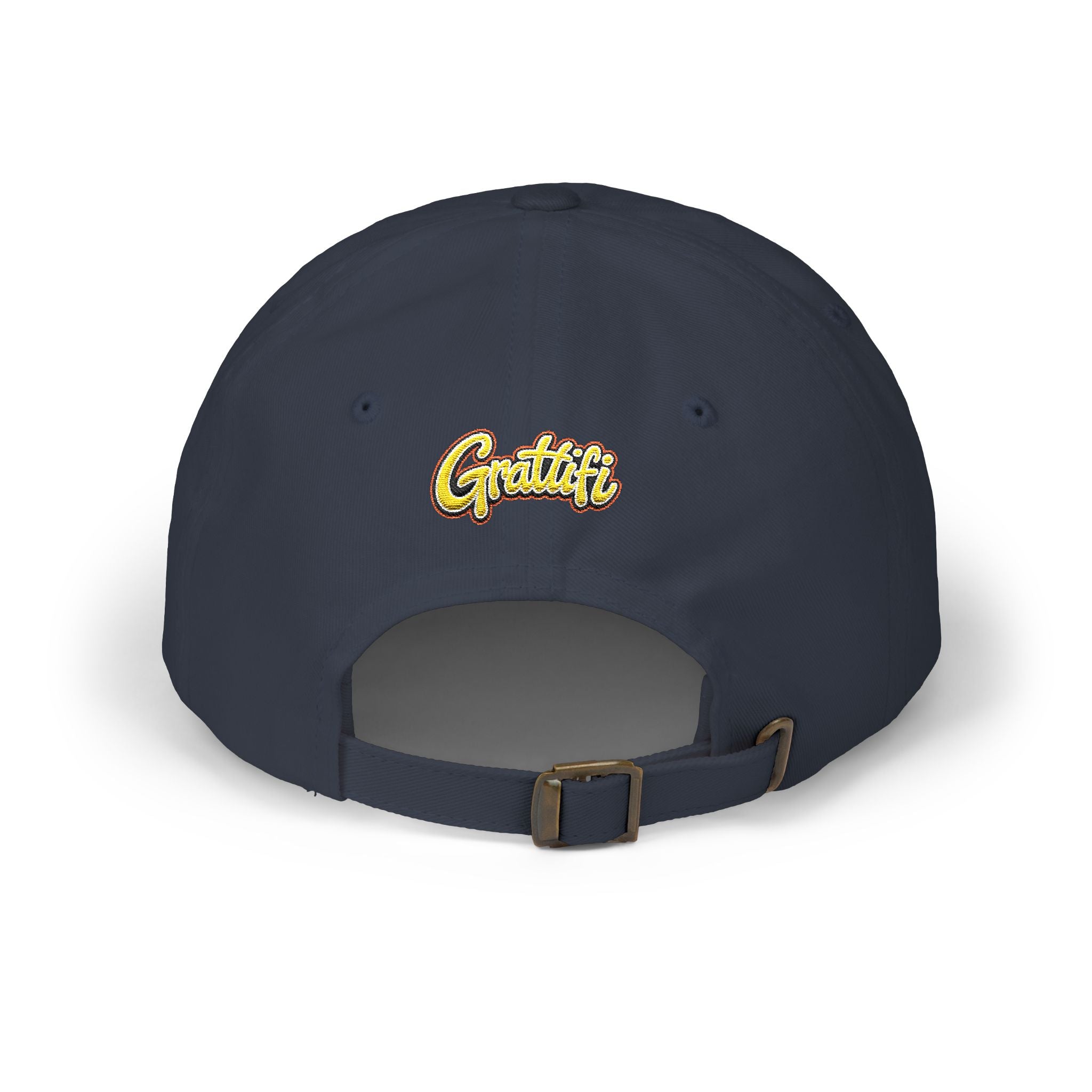 Pause Embroidered Calligraphy Dad Cap