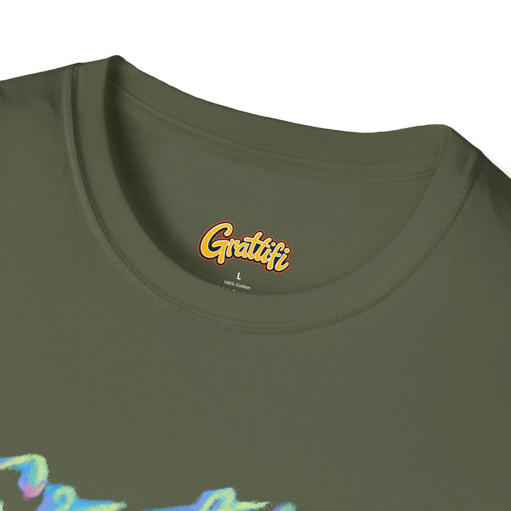 Gratitude Script T-Shirt — Positive Vibes Graphic Tee