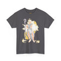 Flameborne Sorcerer Graphic Tee — Fantasy Mage Fire Sorcerer Shirt