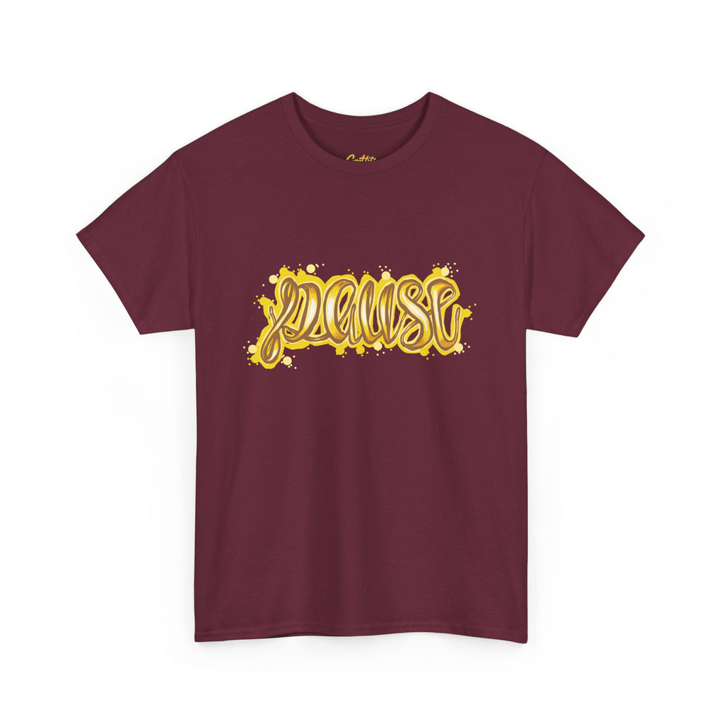 Pause Mindfulness Tee — Relaxation & Meditation Shirt
