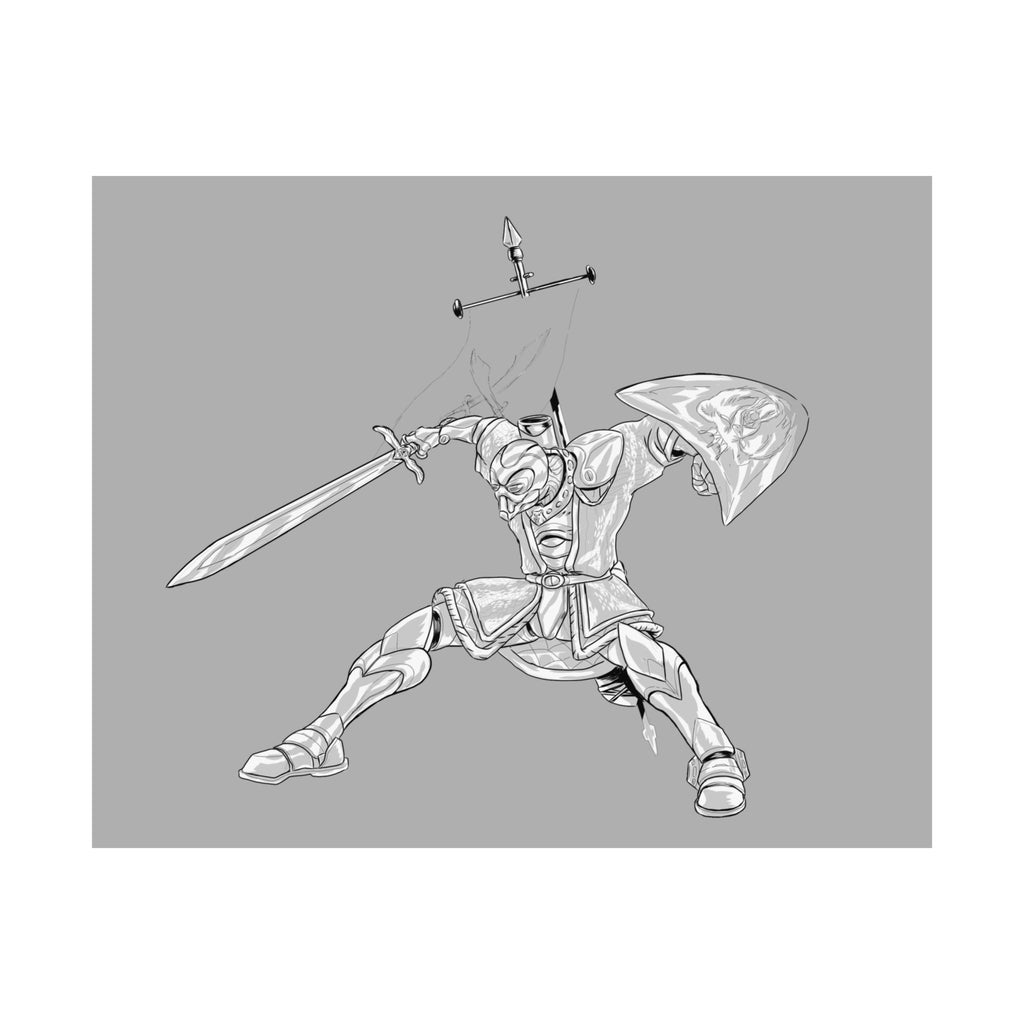 Mechanical Knight | Matte Poster