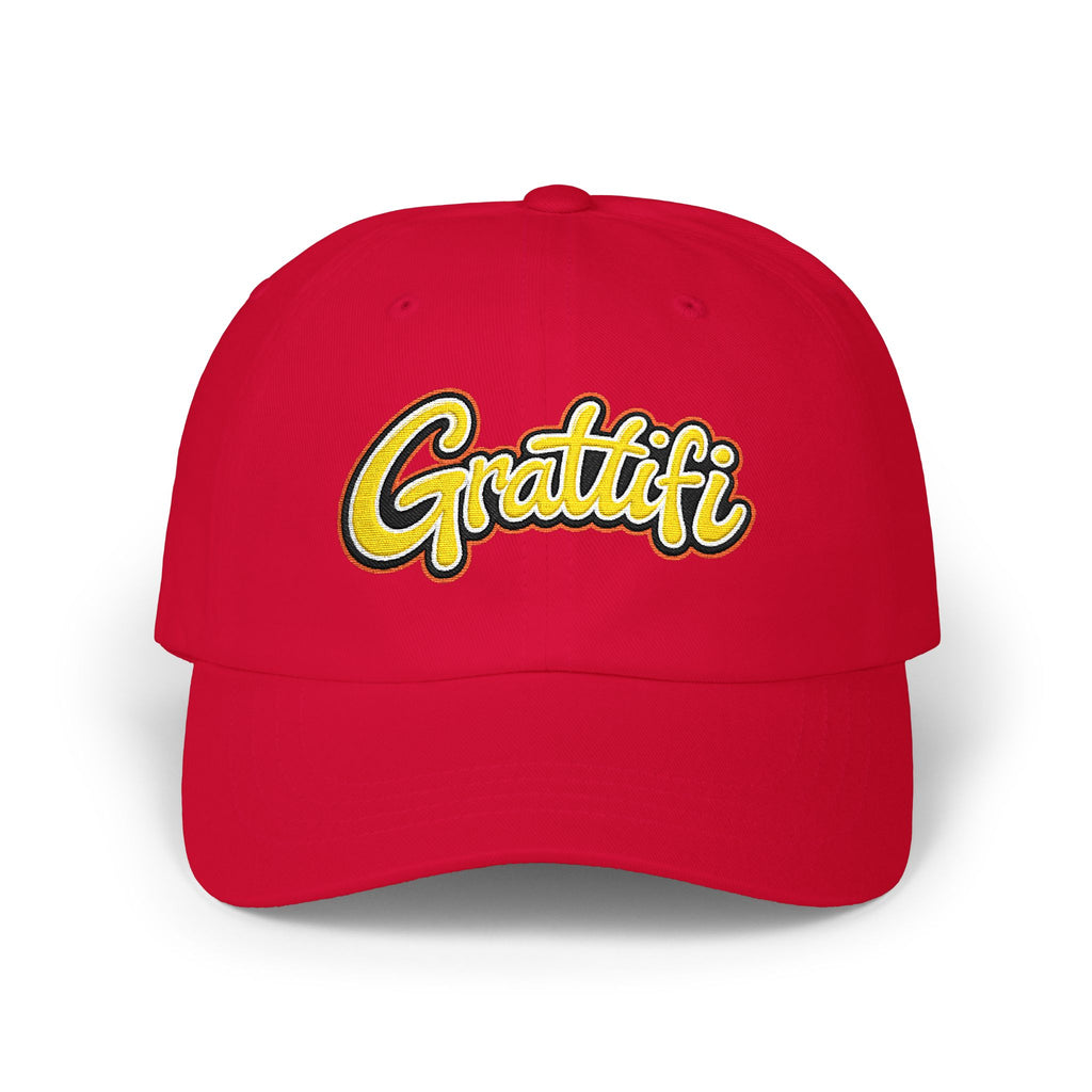 Grattifi Classic Embroidered Dad Cap — Minimal Logo Baseball Hat