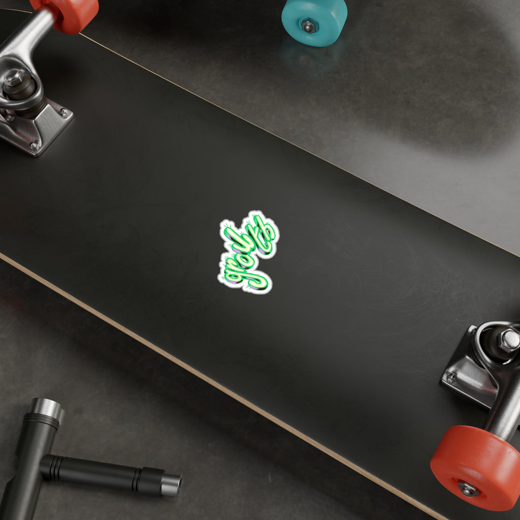 Grow Up Graffiti Kiss-Cut Vinyl Sticker