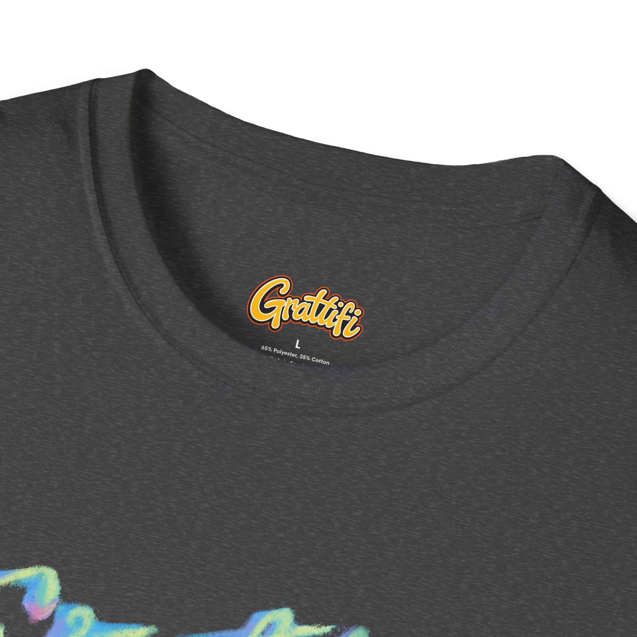 Gratitude Script T-Shirt — Positive Vibes Graphic Tee