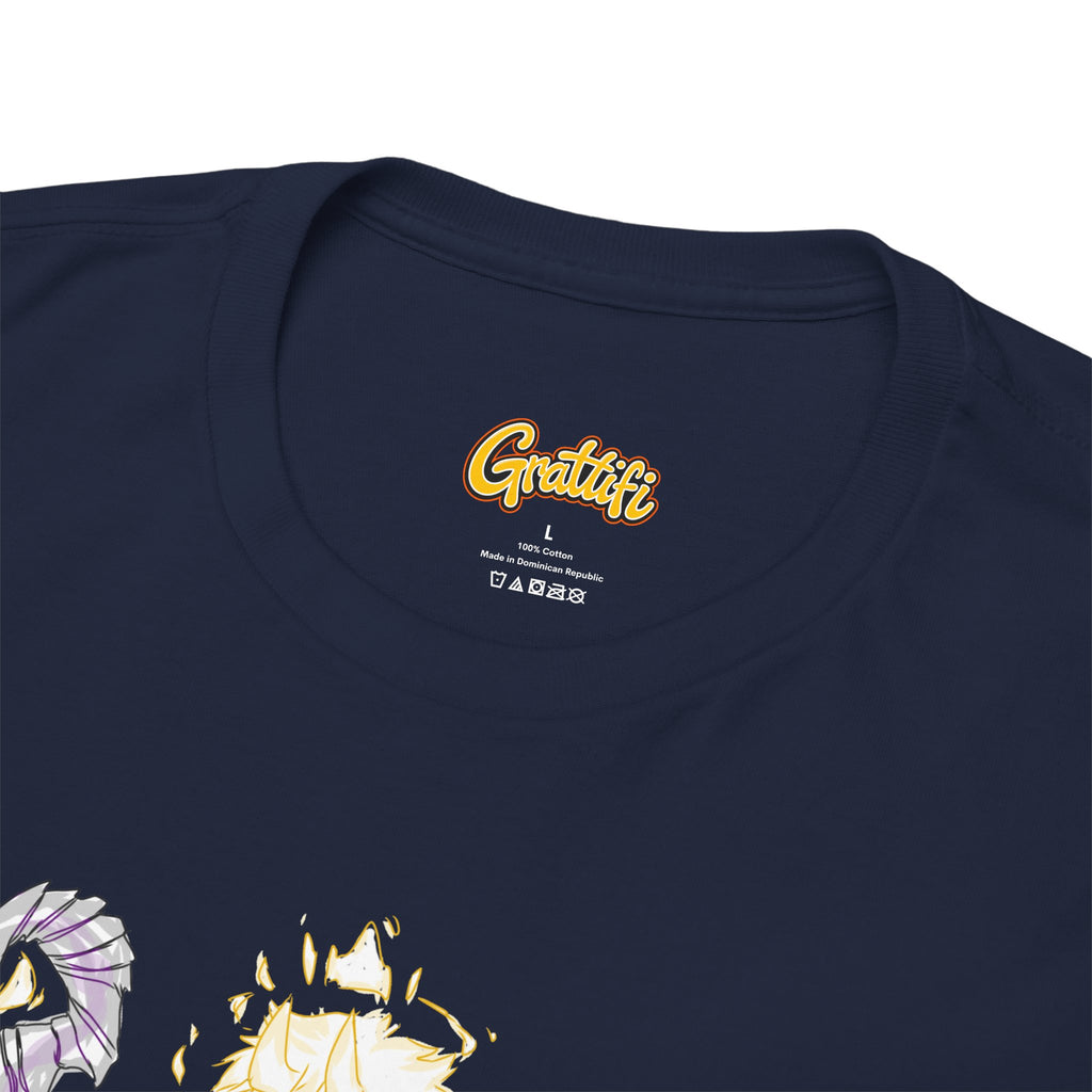 Flameborne Sorcerer Graphic Tee — Fantasy Mage Fire Sorcerer Shirt