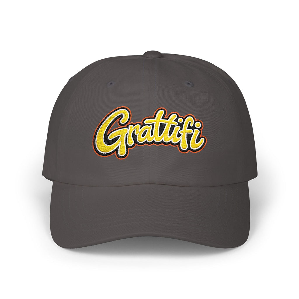 Grattifi Classic Embroidered Dad Cap — Minimal Logo Baseball Hat