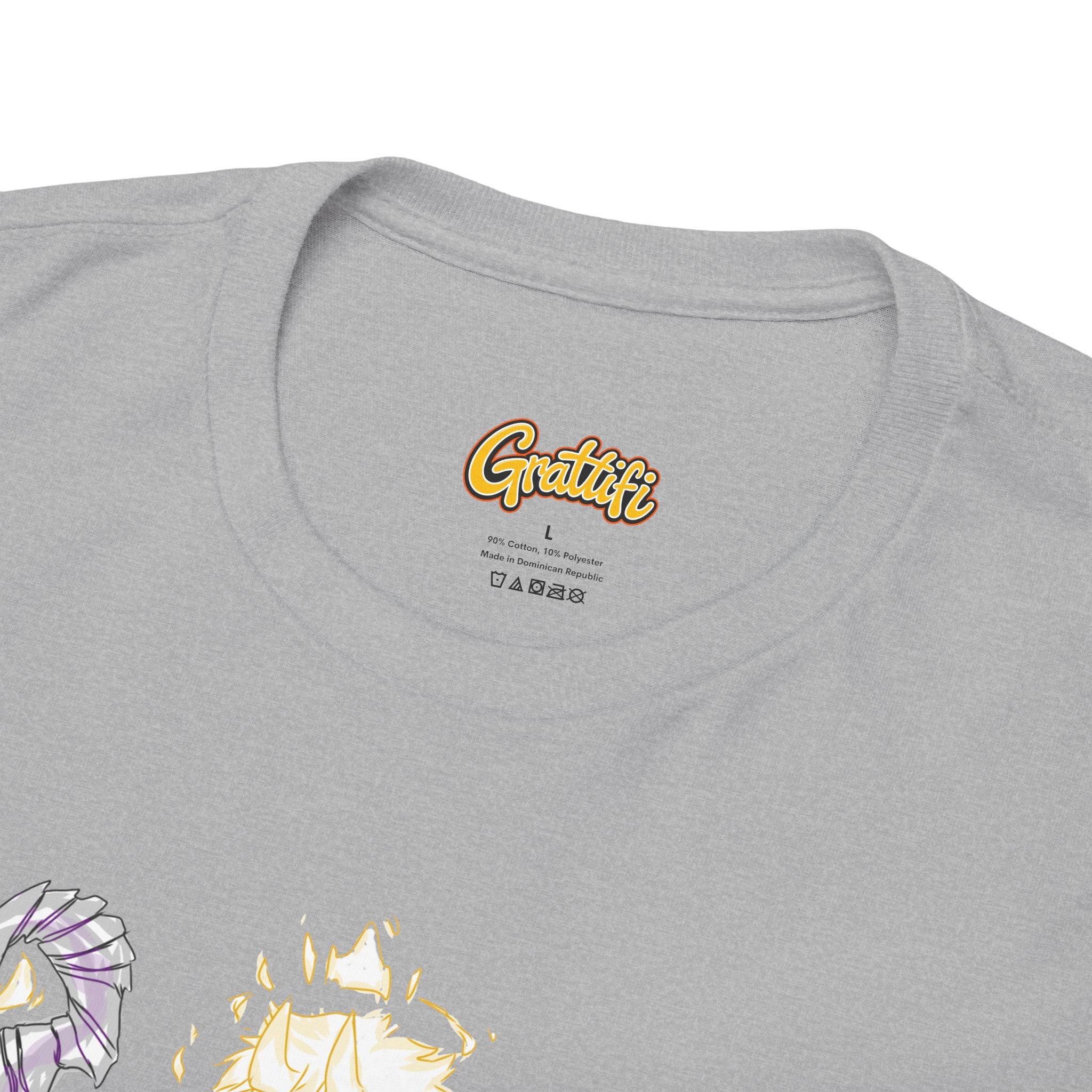 Flameborne Sorcerer Graphic Tee — Fantasy Mage Fire Sorcerer Shirt