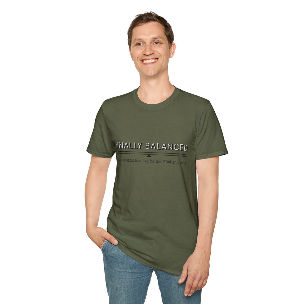 Finally Balanced T-Shirt — Mind & Body Wellness Graphic Tee