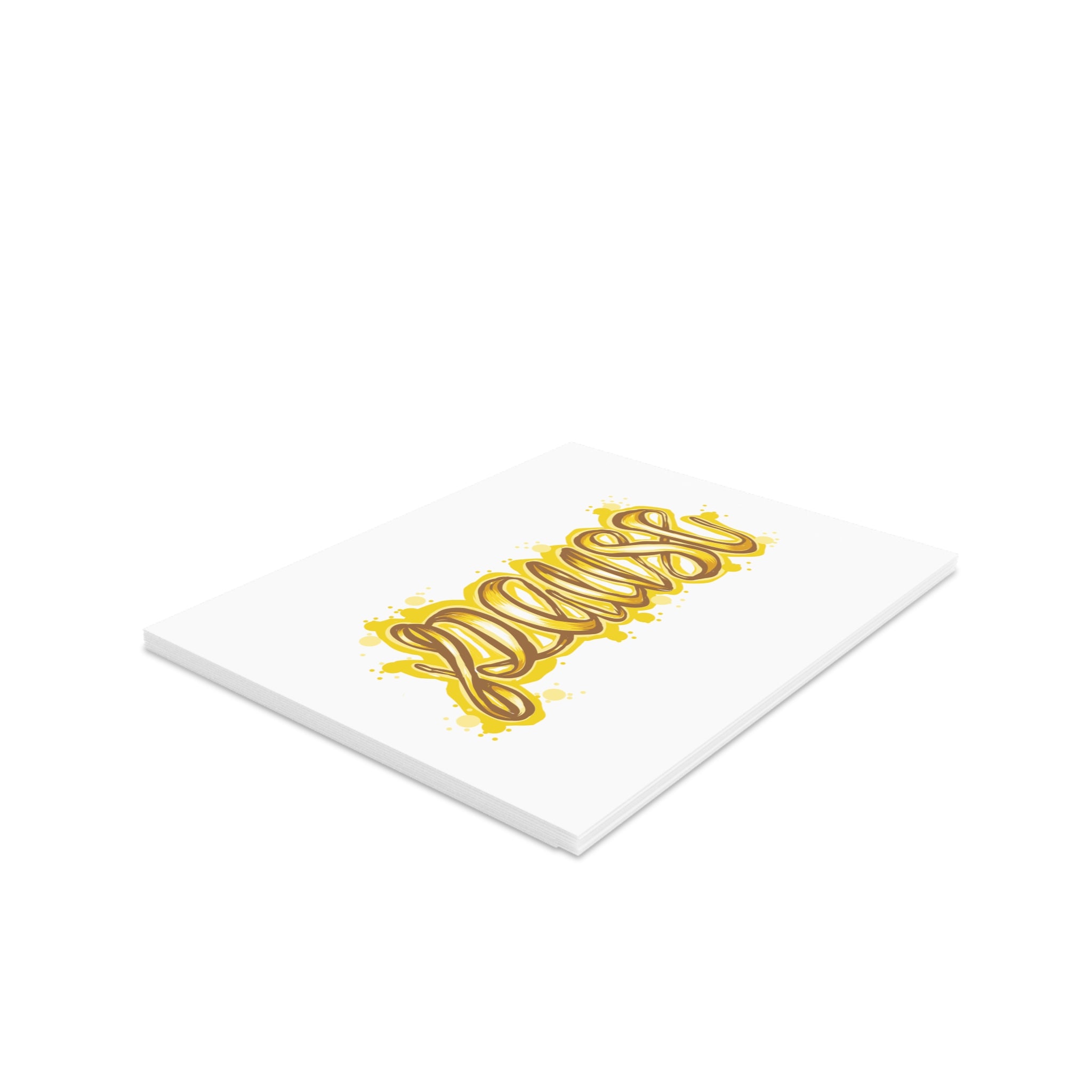 Greeting Cards — "Pause" Gold Script Card Set (8/16/24)
