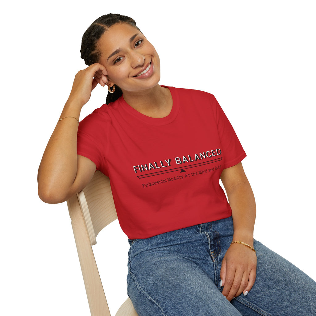 Finally Balanced T-Shirt — Mind & Body Wellness Graphic Tee