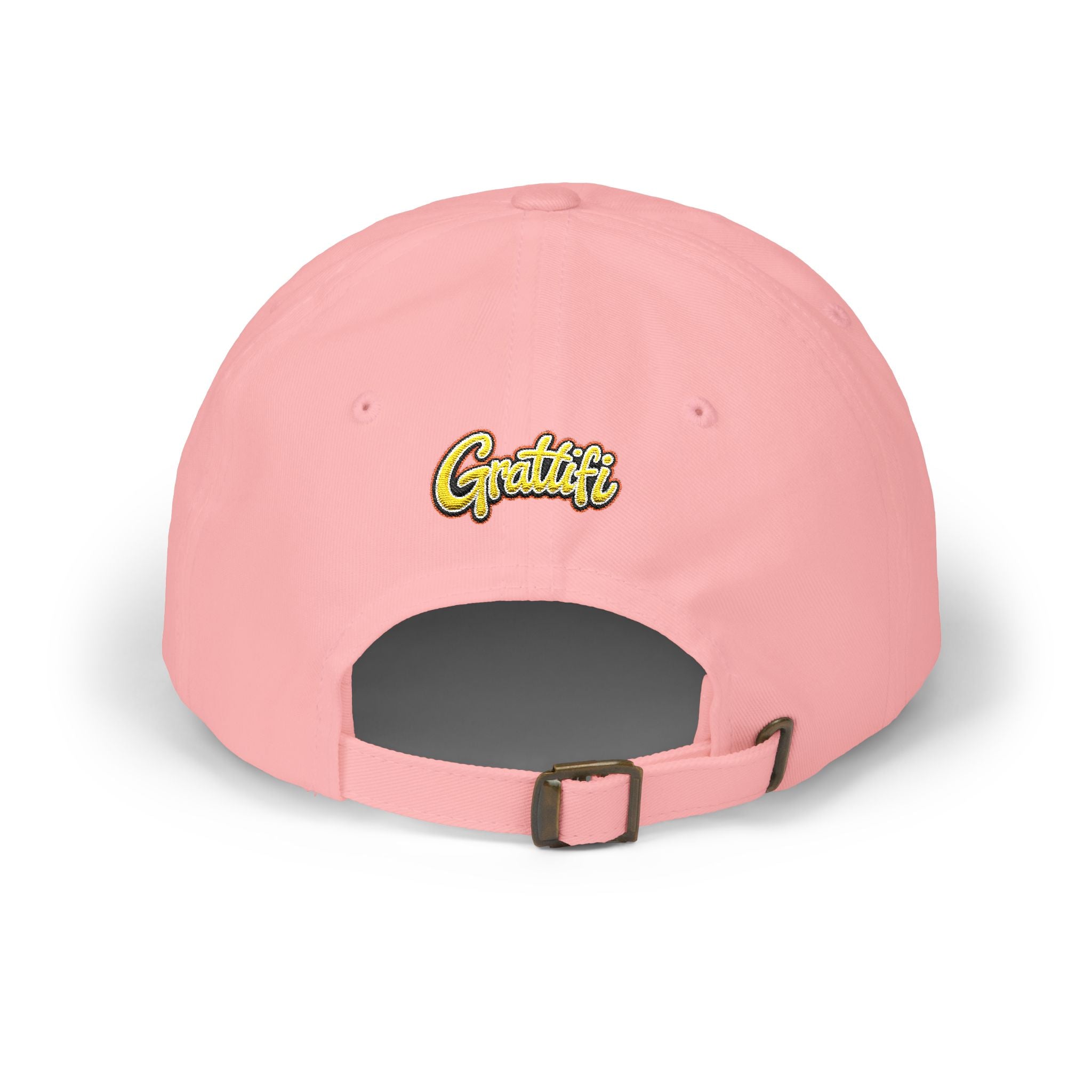 Pause Embroidered Calligraphy Dad Cap