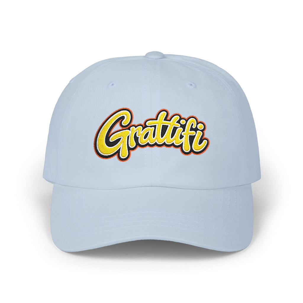 Grattifi Classic Embroidered Dad Cap — Minimal Logo Baseball Hat