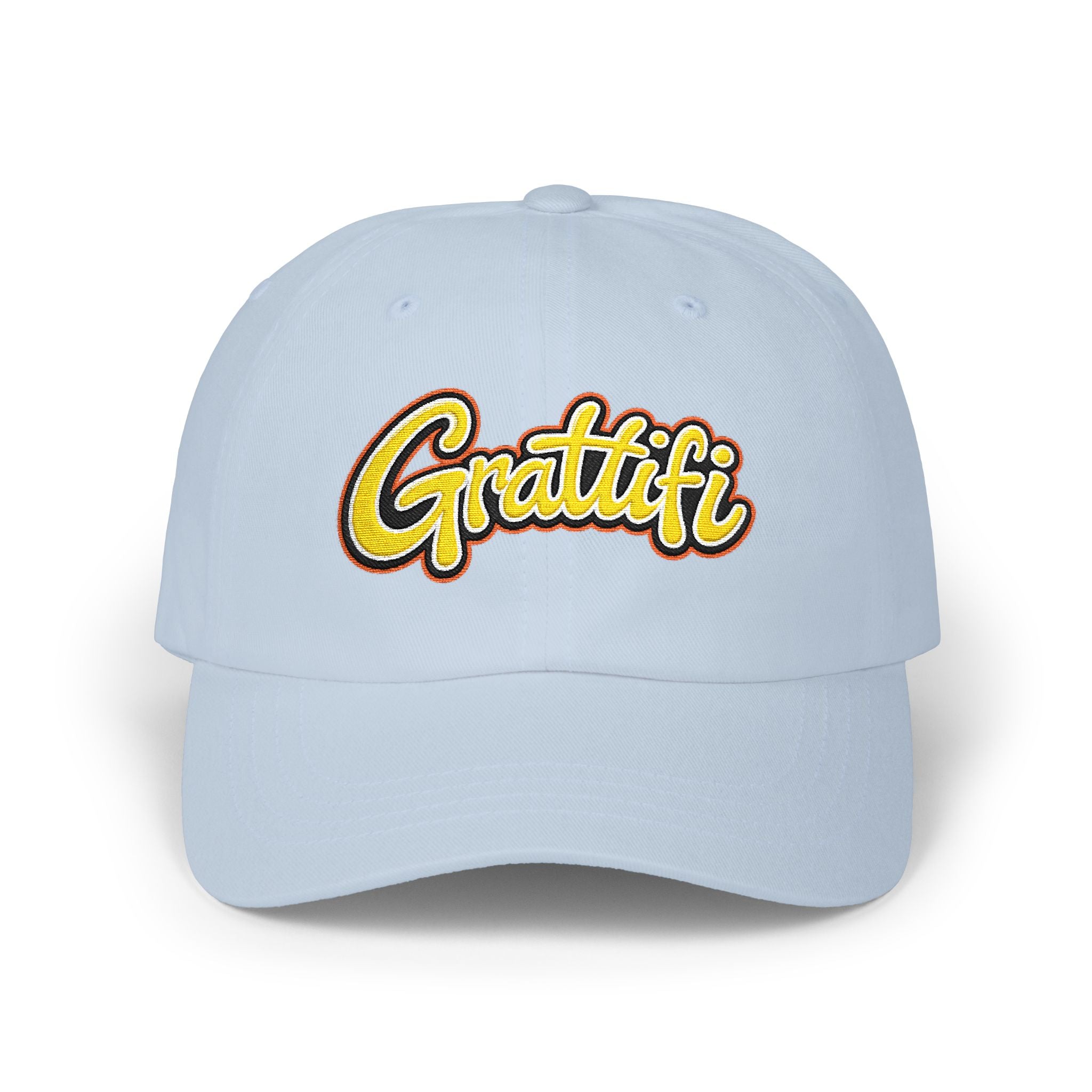 Grattifi Classic Embroidered Dad Cap — Minimal Logo Baseball Hat