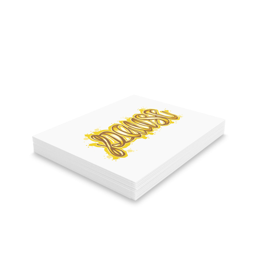 Greeting Cards — "Pause" Gold Script Card Set (8/16/24)