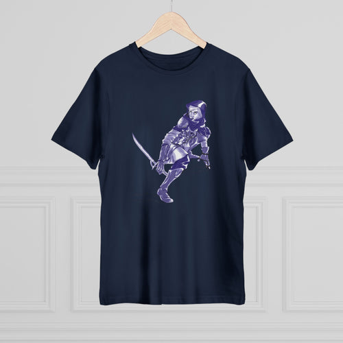 Female Assassin Graphic Tee — Women's Assassin-Themed T-Shirt