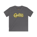 Grattifi Logo Kids Tee — Youth Softstyle Graphic T-Shirt