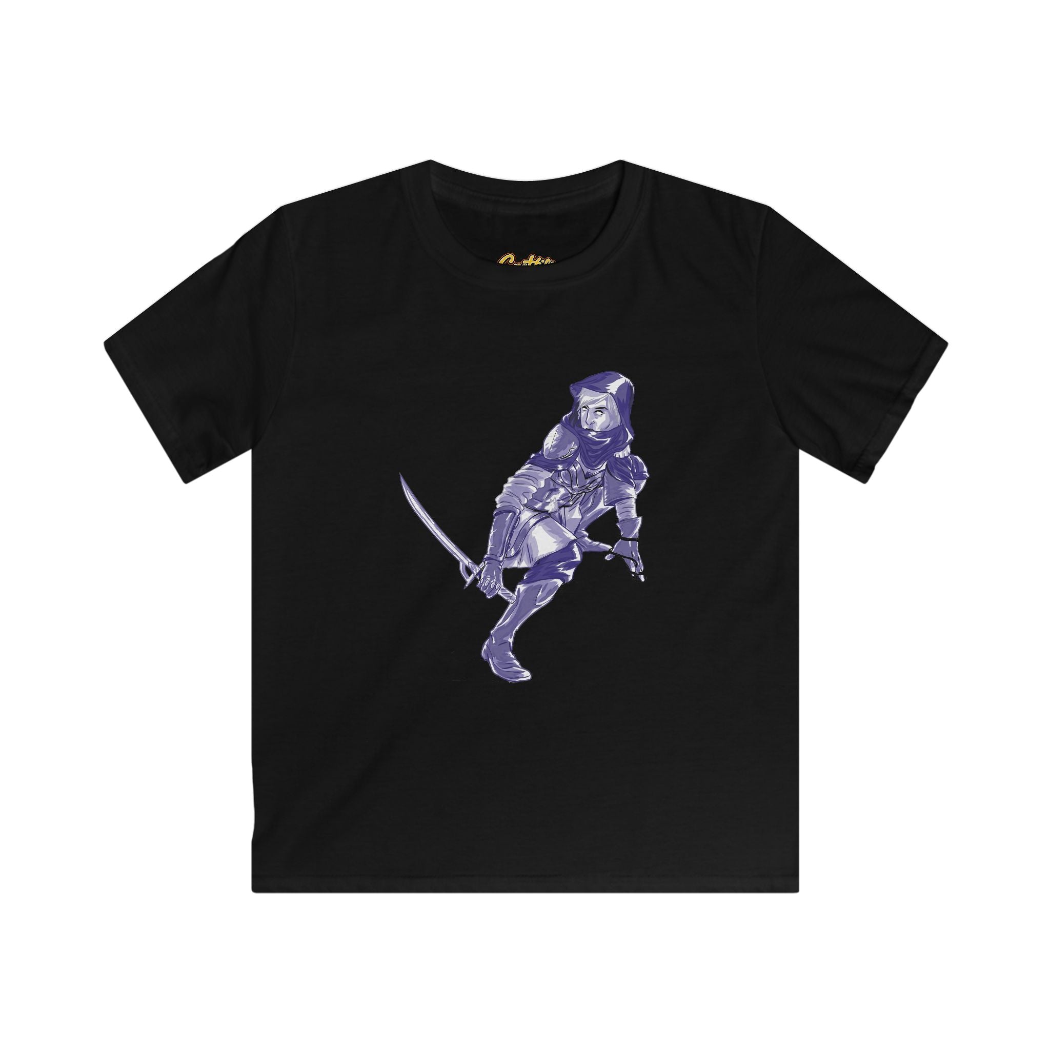 Kids Ninja Tee — Purple Shadow Graphic Shirt