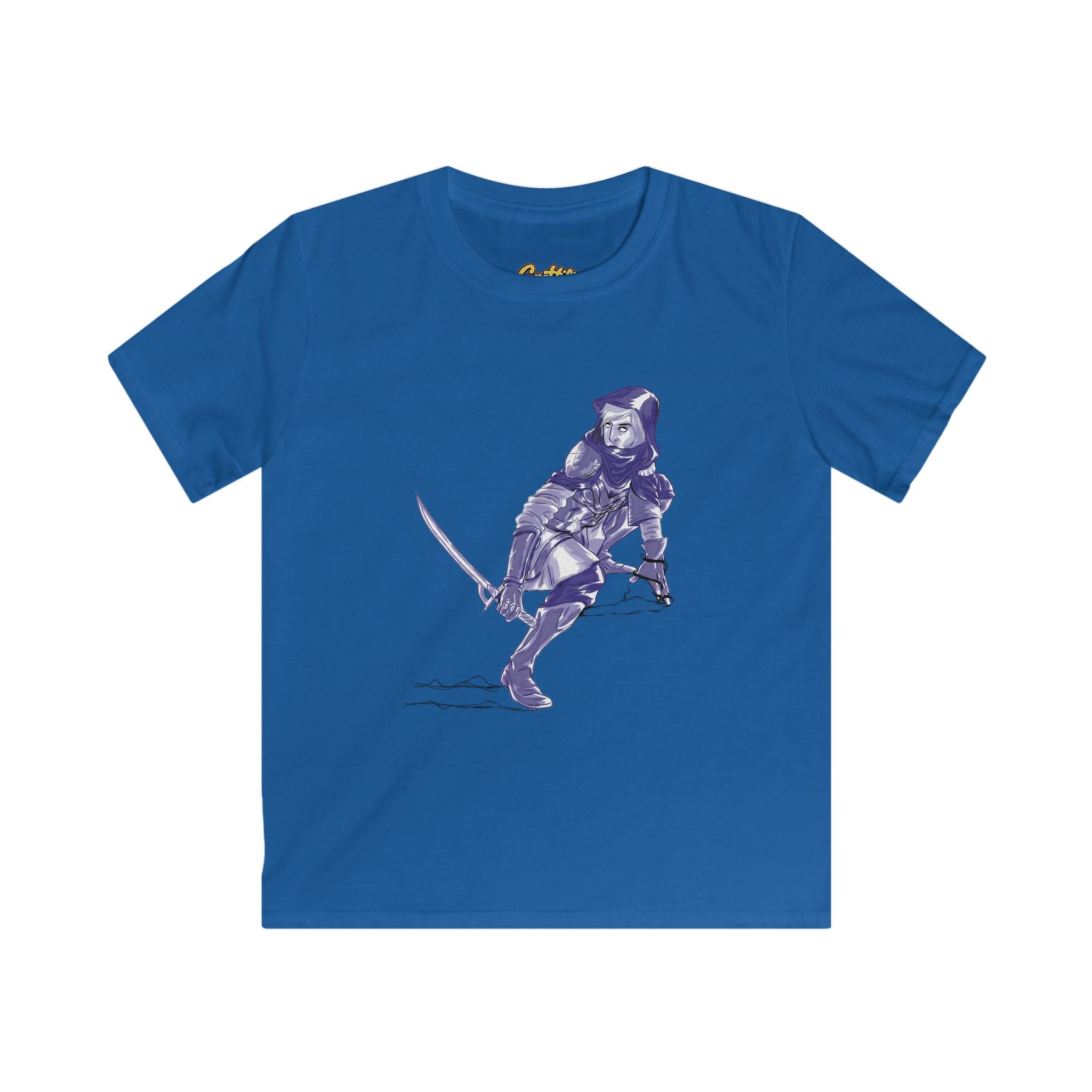 Kids Ninja Tee — Purple Shadow Graphic Shirt