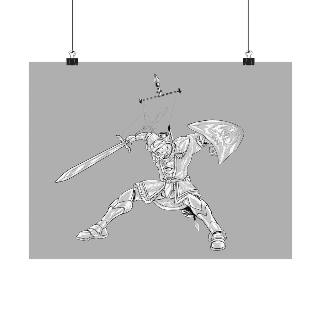 Mechanical Knight | Matte Poster