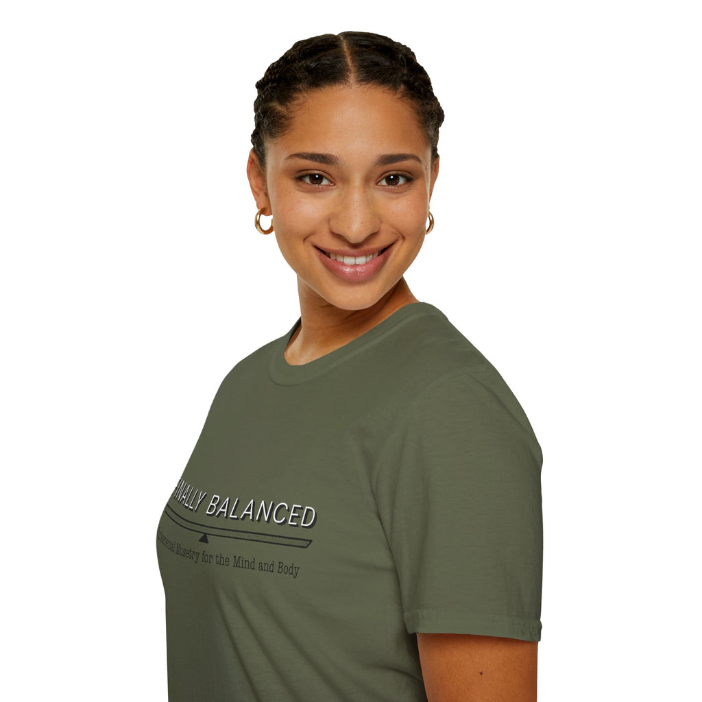 Finally Balanced T-Shirt — Mind & Body Wellness Graphic Tee