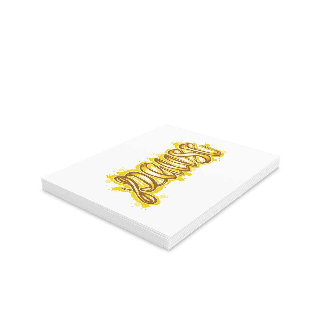 Greeting Cards — "Pause" Gold Script Card Set (8/16/24)