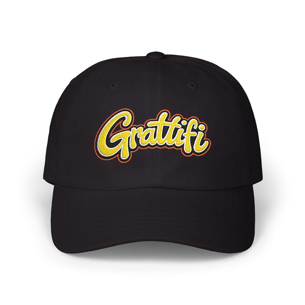 Grattifi Classic Embroidered Dad Cap — Minimal Logo Baseball Hat