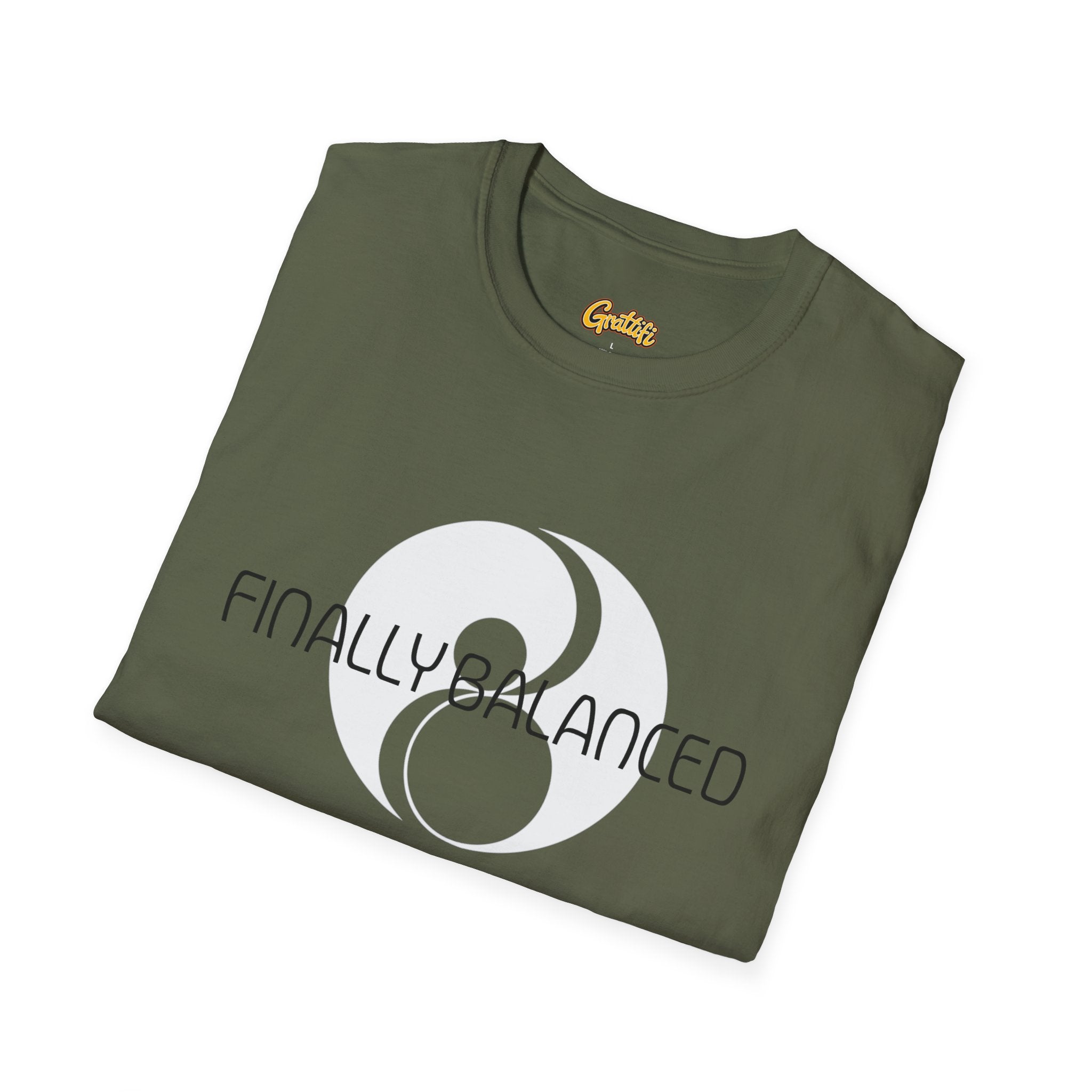 Finally Balanced T-Shirt — Mind & Body Wellness Graphic Tee