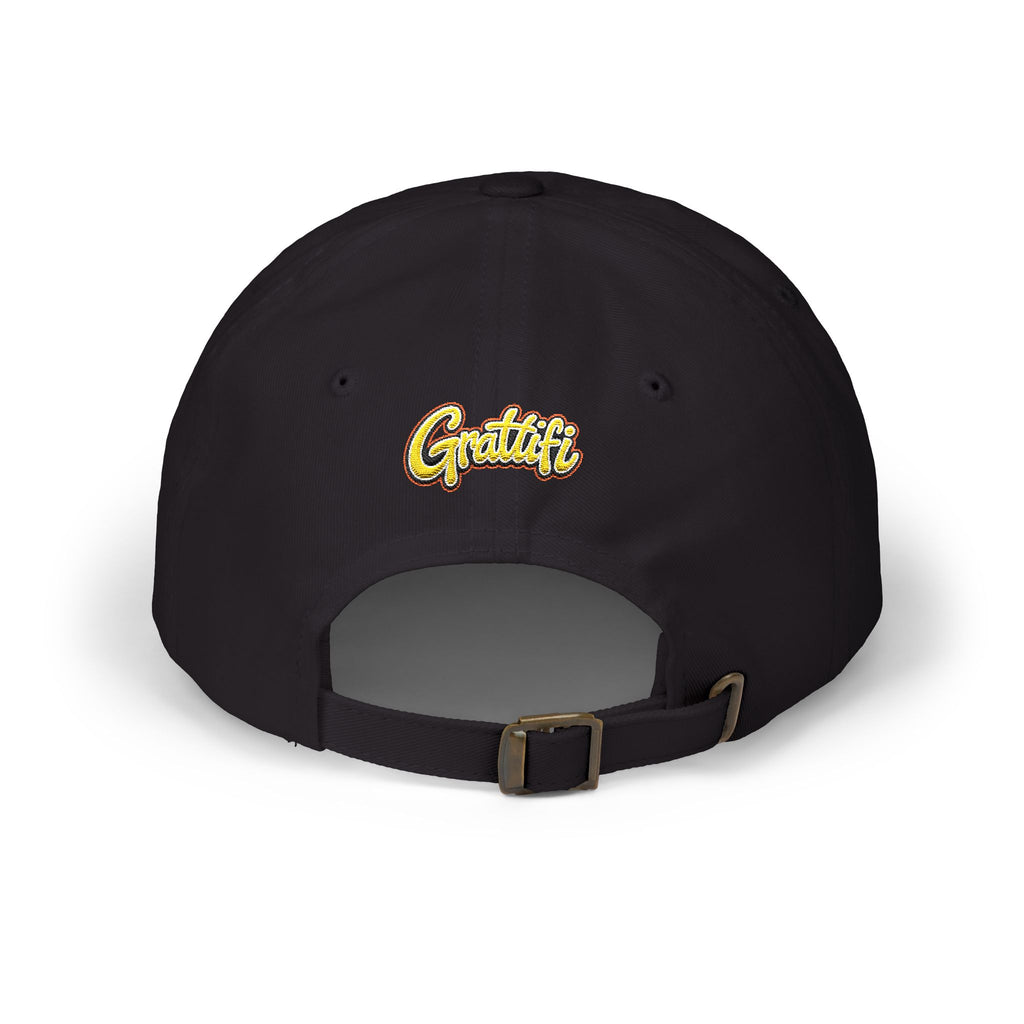 Pause Embroidered Calligraphy Dad Cap