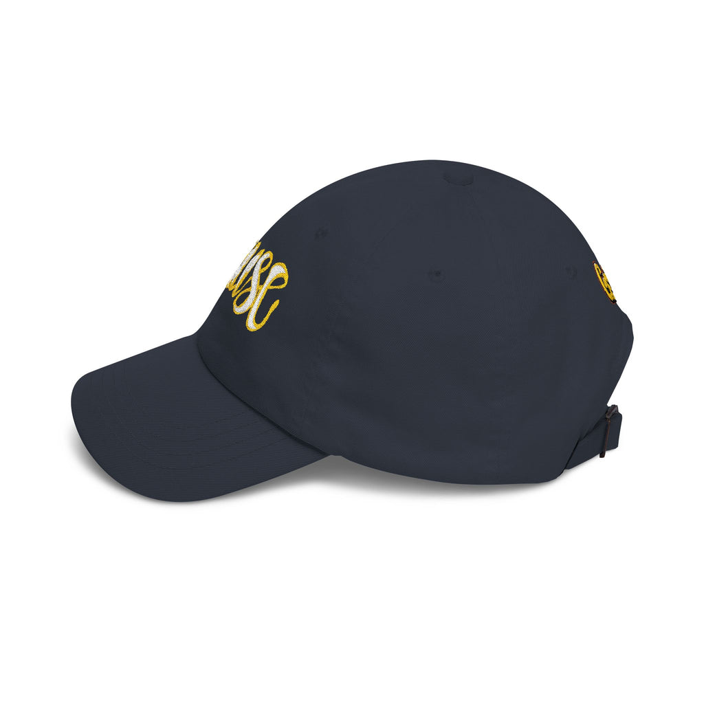 Pause Embroidered Calligraphy Dad Cap