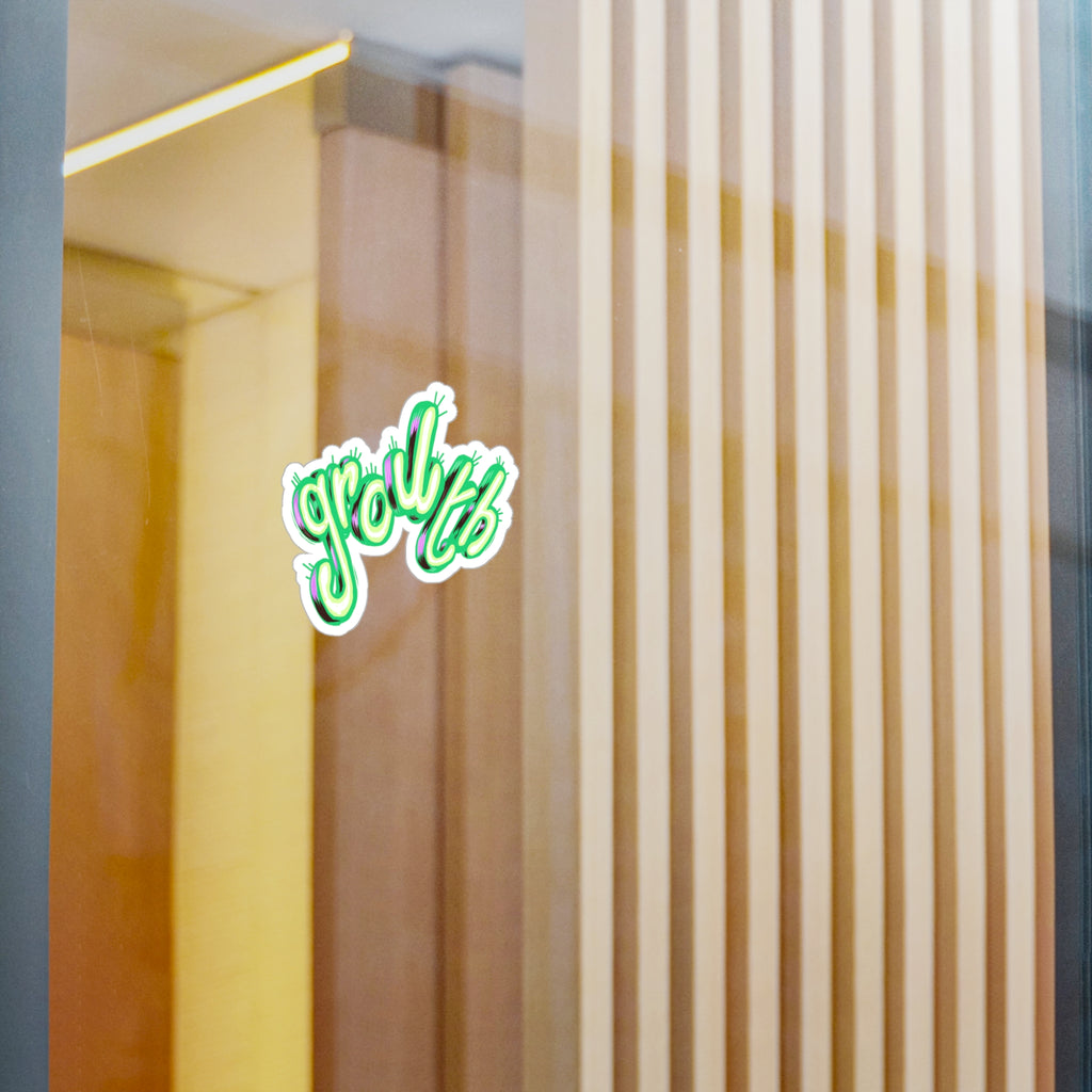 Grow Up Graffiti Kiss-Cut Vinyl Sticker