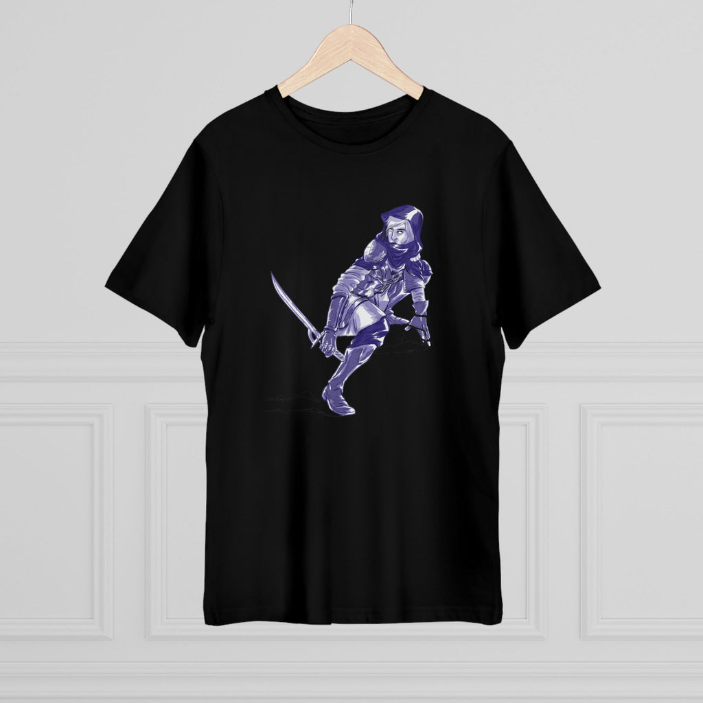 Female Assassin Graphic Tee — Women's Assassin-Themed T-Shirt