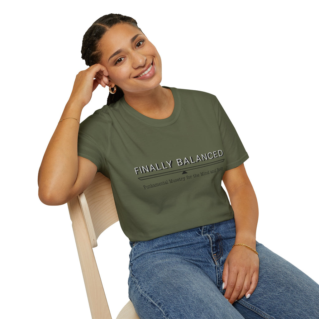 Finally Balanced T-Shirt — Mind & Body Wellness Graphic Tee