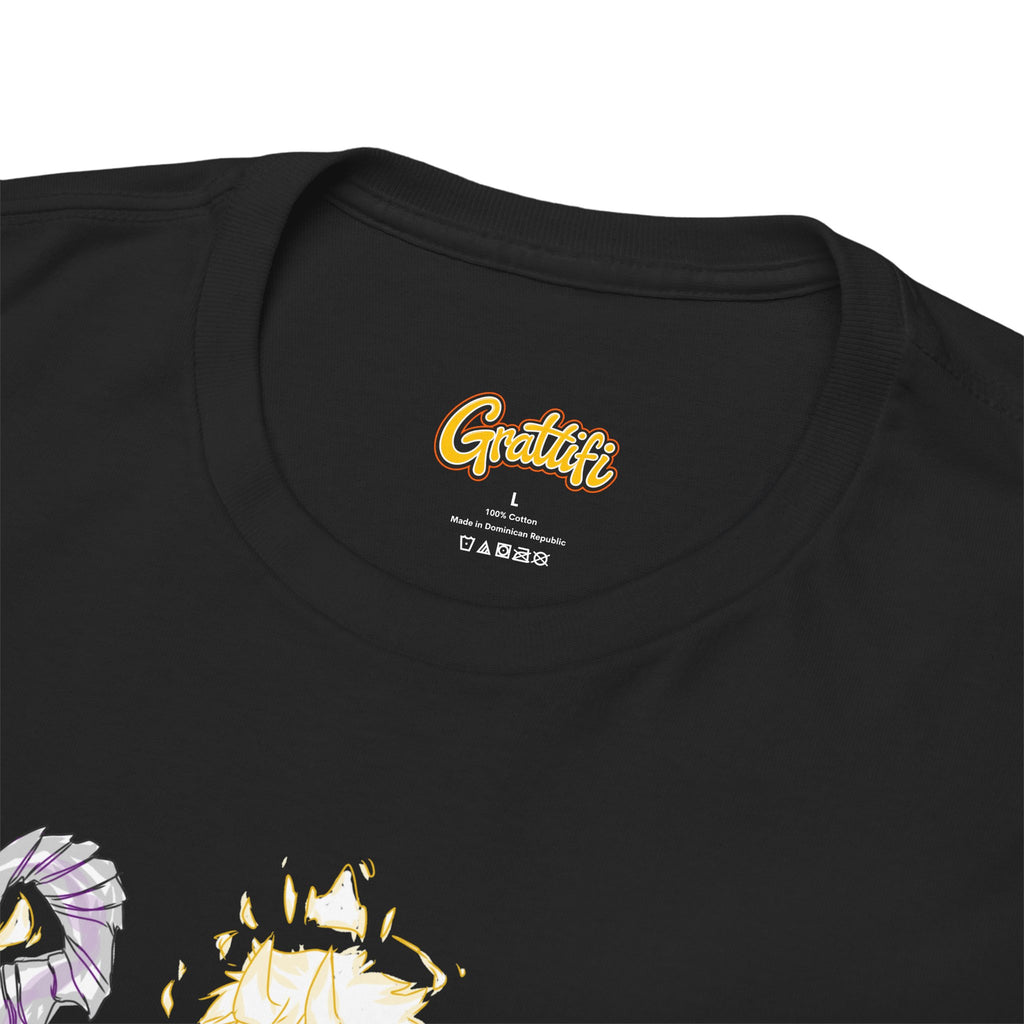 Flameborne Sorcerer Graphic Tee — Fantasy Mage Fire Sorcerer Shirt