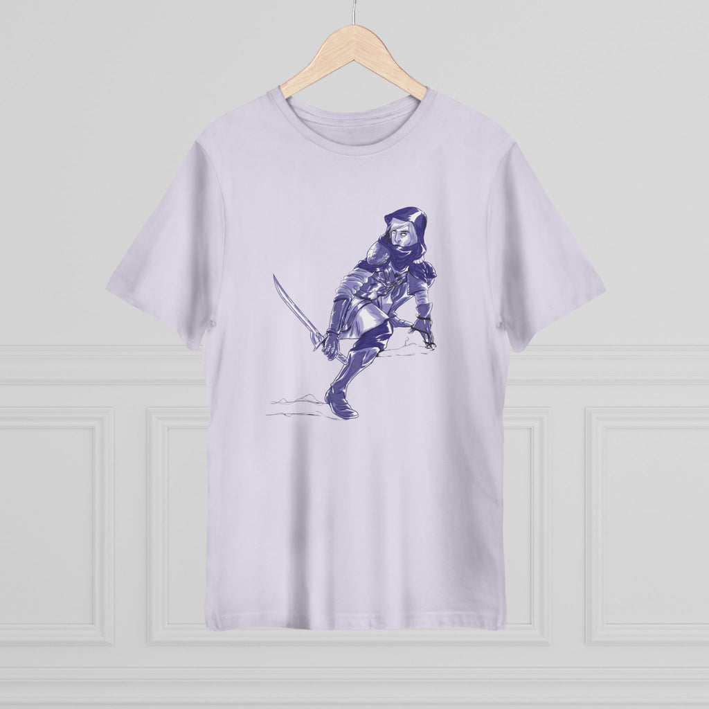 Female Assassin Graphic Tee — Women's Assassin-Themed T-Shirt