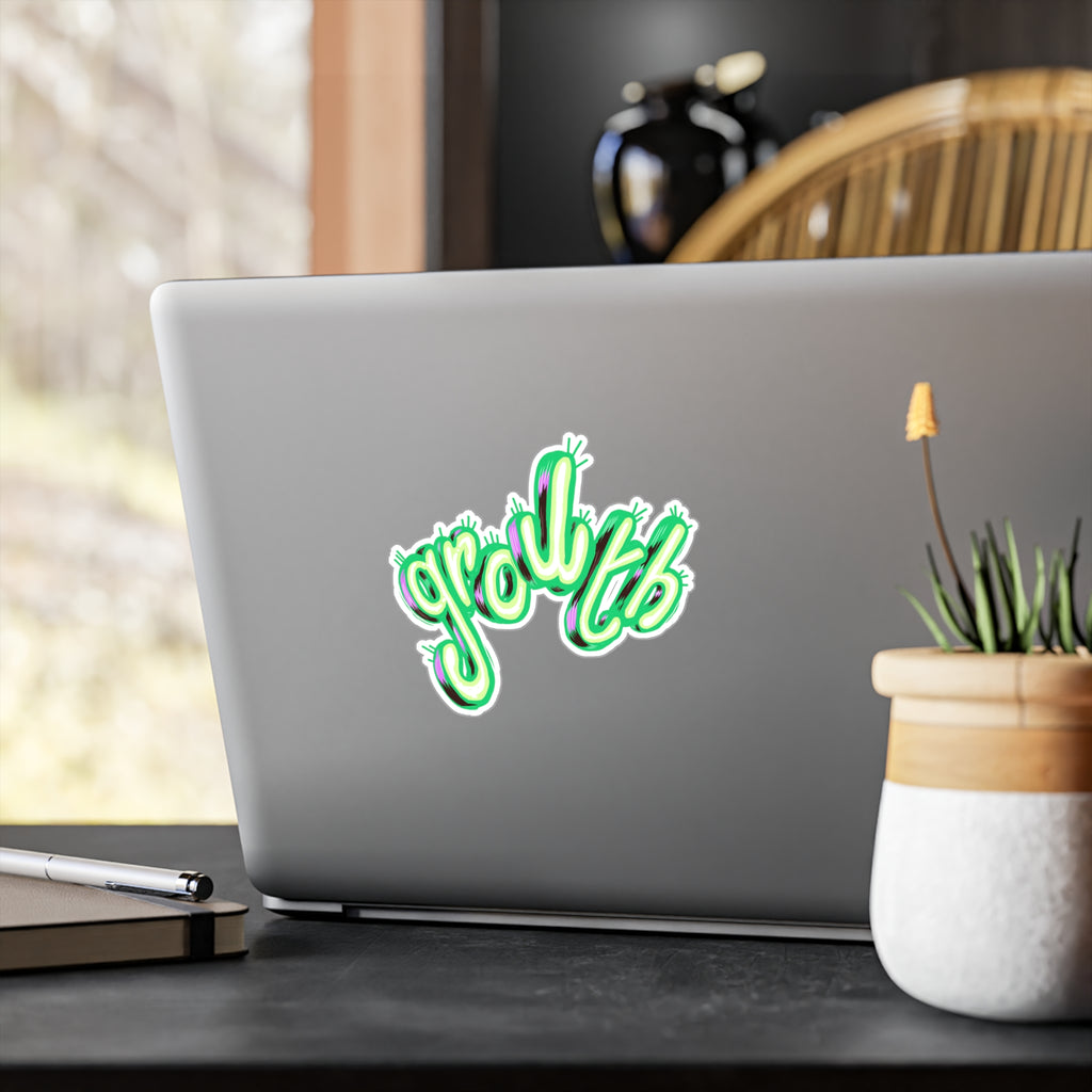 Grow Up Graffiti Kiss-Cut Vinyl Sticker