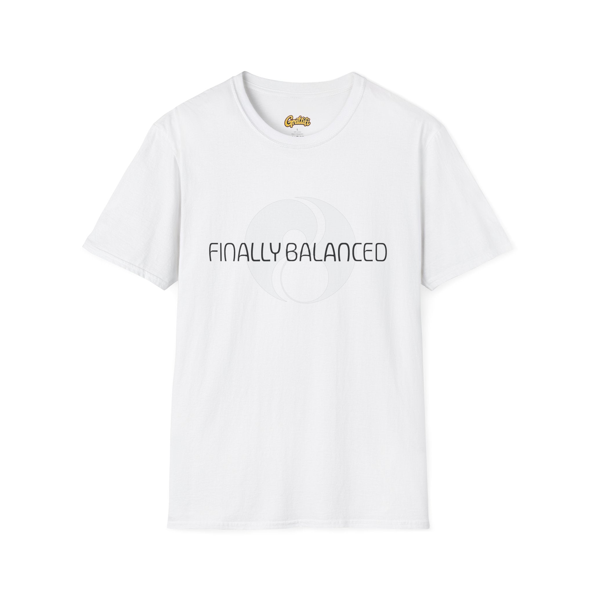 Finally Balanced T-Shirt — Mind & Body Wellness Graphic Tee