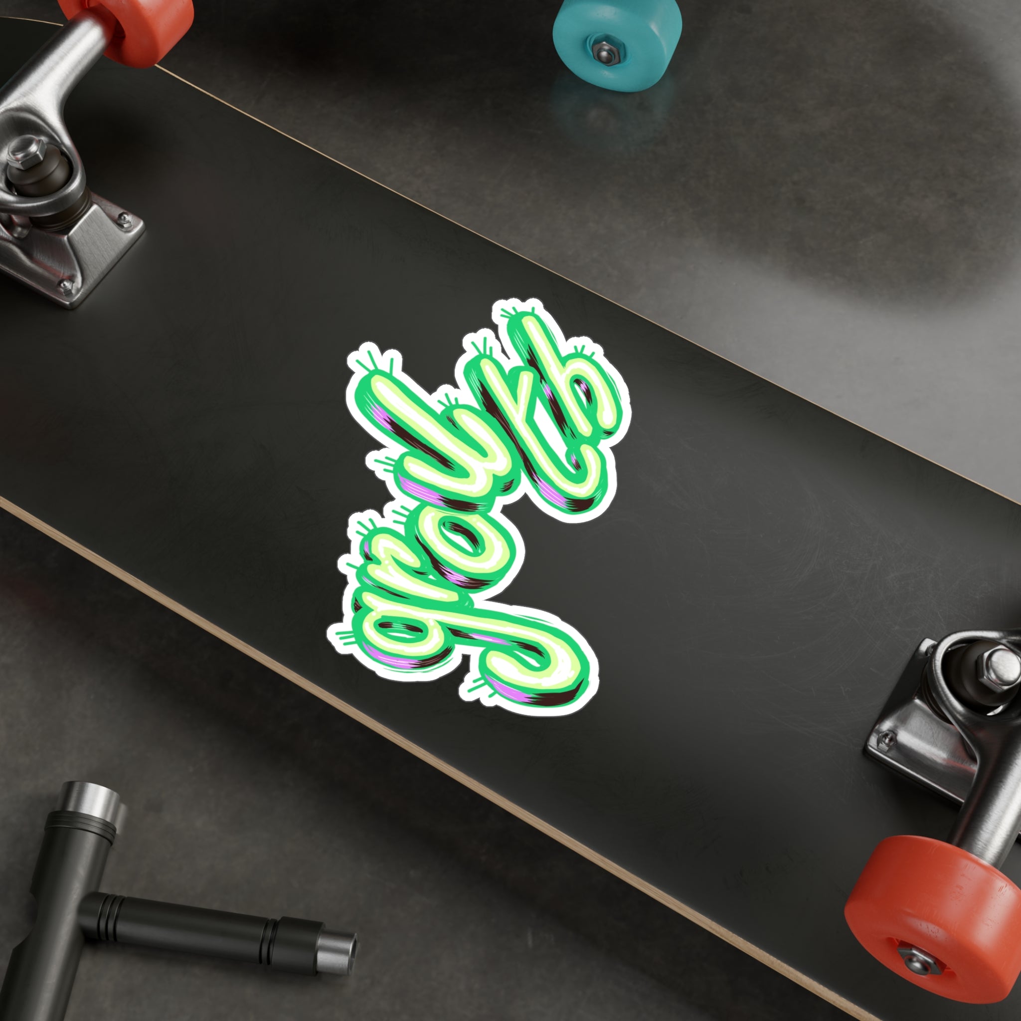 Grow Up Graffiti Kiss-Cut Vinyl Sticker