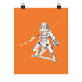Solarian Warrior | Matte Poster