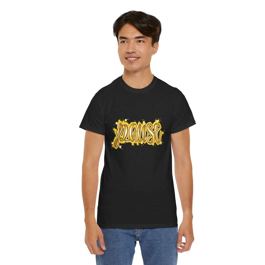Pause Mindfulness Tee — Relaxation & Meditation Shirt