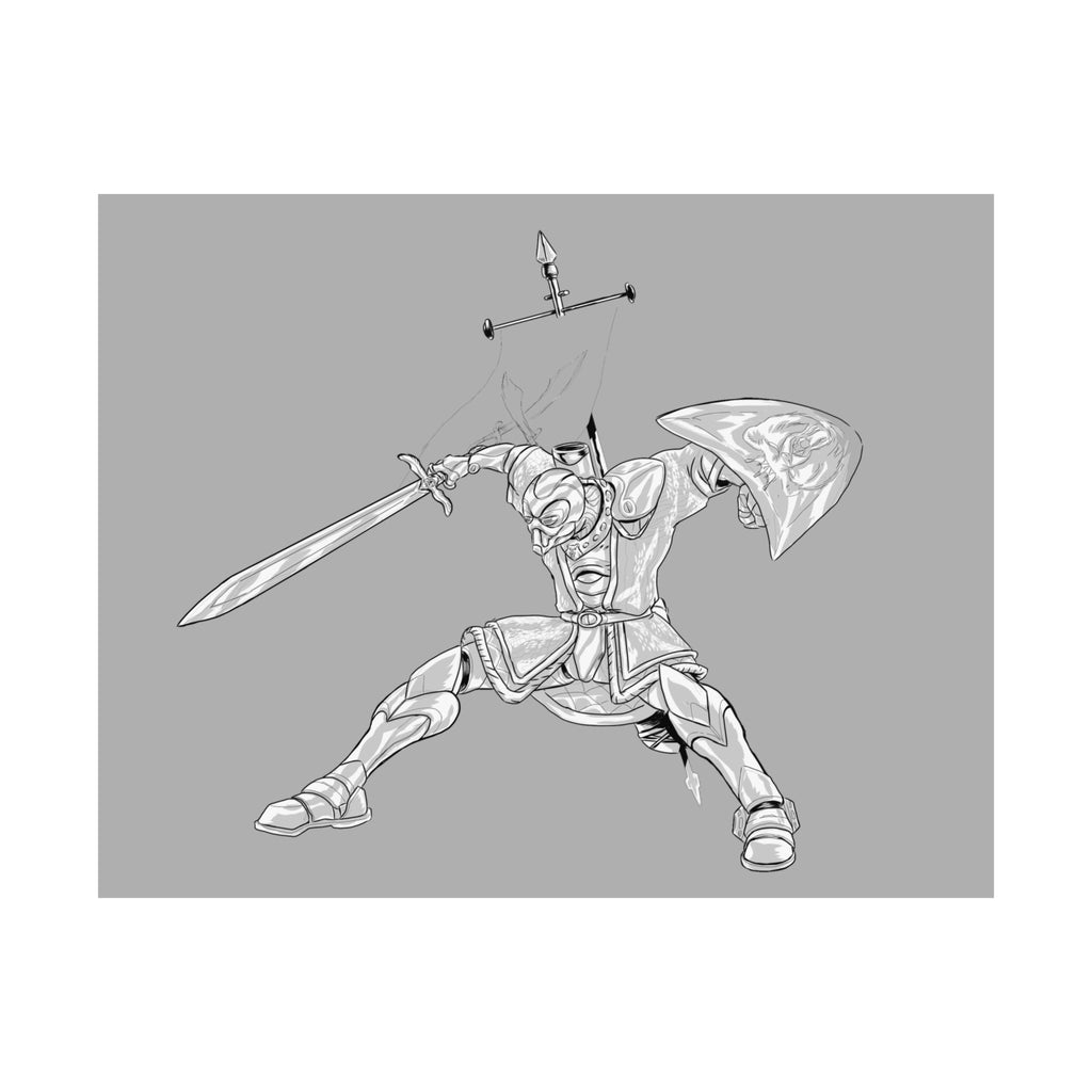 Mechanical Knight | Matte Poster
